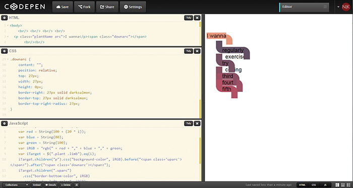 I-wanna 2015 06 20 Codepen